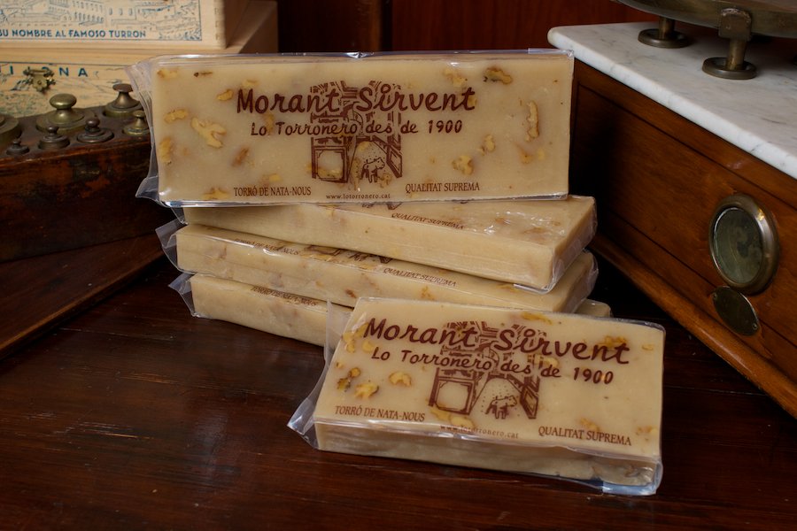 TURRÓN DE NATA-NUECES